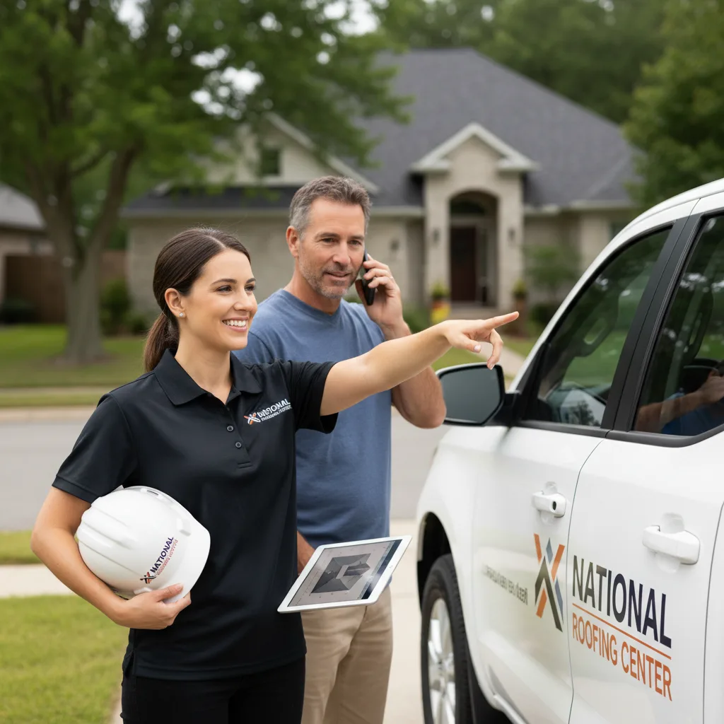 National Roofing Center customer support in St. Michael