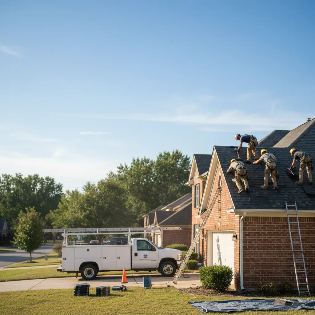 Roof Repair in St. Michael